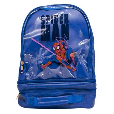 Imagem de Zonacriativa - Mochila 3 em 1 Spider Man Marvel com lancheira térmica removível | Material resistente e ideal para carregar tudo nas aventuras de herói
