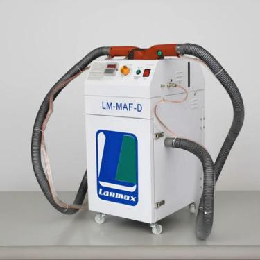 Imagem de Máquina de Arremate de Fios Industrial Lanmax Portátil com Corte e Suc