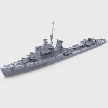 Imagem de MRY-SFW Kit de modelo militar 1/200 da marinha italiana Caio Duilio Class Destroyer ITS Maggioni