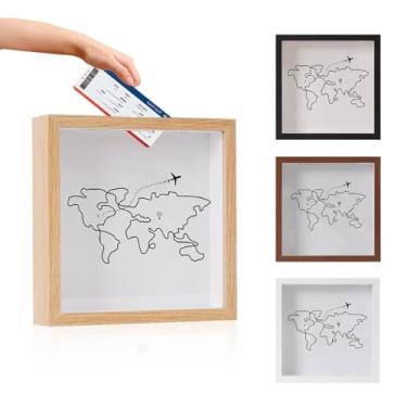 Imagem de Porta-retrato de arquivo de viagem para memórias, Life in a Concert — Caixa sombria de bilhete de viagem (15 cm x 15 cm)