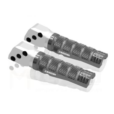 Imagem de Anti-derrapante Para Z1000 2010-2021 2022 2023 Z1000SX 2011-2017 Pedaleira De Passageiro Pedais De Apoio Para Os Pés Traseiros(Gray)