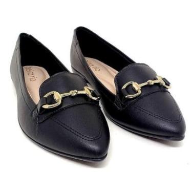 Imagem de Sapatilha Feminino Bico Fino Com Fivela Beira Rio 41361108 Creme 40-Feminino