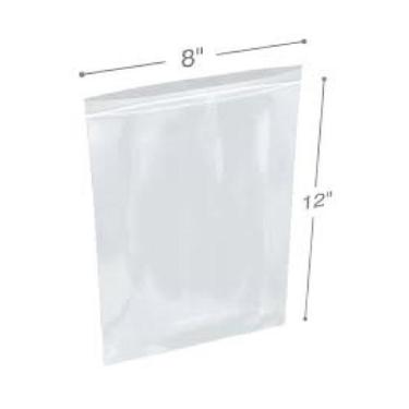 Imagem de 100 Sacos Saquinho Zip Lock Hermético 8,5x12cm Plastico - Talge