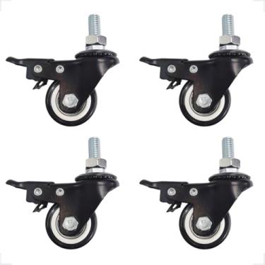 Imagem de Rodinhas Para Moveis Carrinhos Rodízio 400kg Giratório