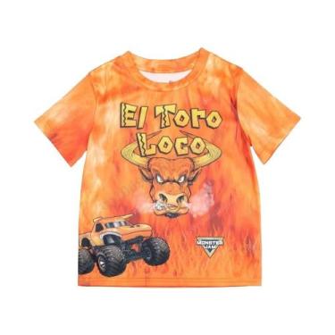 Imagem de Camiseta Infantil Feminina Oversized Com Estampa De Carro Manga Curta 