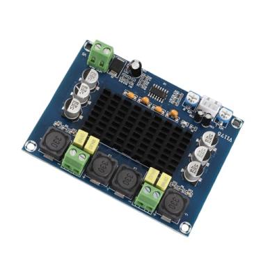 Imagem de Placa Amplificadora de Potência, Módulo Digital de Placa Amplificadora de Potência de 2 Canais, TPA3116D2 120W Material de Fibra de Vidro Baixa Distorção Alta Dinâmica,