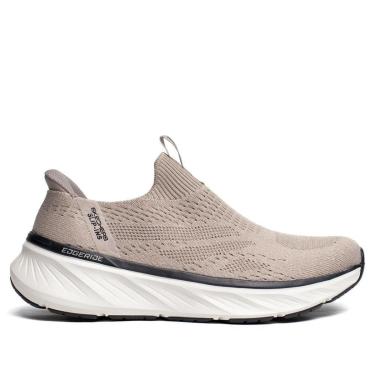 Imagem de Tênis Feminino Skechers Edgeride Commissioner Slip Ins Cinza-Feminino