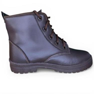 Imagem de Bota Gibizinho Infantil Coturno Casual com Cadarço e Solado Tratorado-Feminino