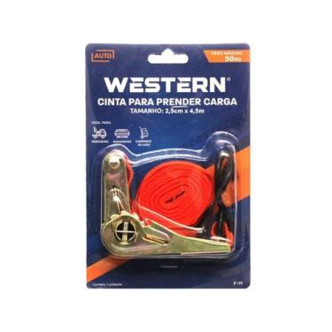 Imagem de Fita P/Carga C/Catr.Wes,1''X4,5M F15 - WESTERN, 1 unidade, 4,5m