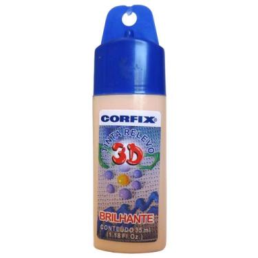 Imagem de Tinta Relevo 3D Corfix Brilhante 35ml - 14400, 306 - AMARELO PELE