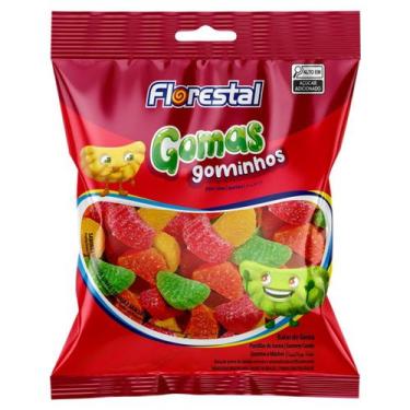 Imagem de Bala Goma Florestal Gominho 60G