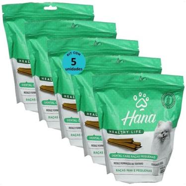 Imagem de Snack hana life dental care cães adultos raças mini e pequenas 450g ki