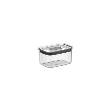 Imagem de Pote Hermético Ou Retangular 650ml Linha Duo Lock, Natural