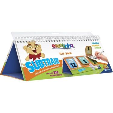 Imagem de Livro - Flip-Book - Combinações Divertidas: Subtrair (Escolinha Todoli