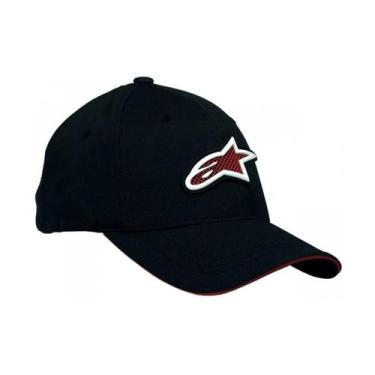 Imagem de Bóne Alpinestars Astar Rubber Logo, Preto, G/GG