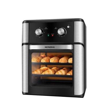 Imagem de Fritadeira Air Fryer Forno Oven 12L Mondial Preto 2000W AFON12LAB, 220