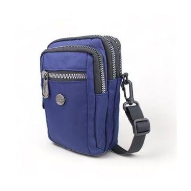 Imagem de Bolsa Shoulder Bag Masculino Feminina Transversal De Lado Bolsinha de 
