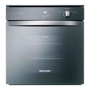 Imagem de Forno A Gas Embutir 78l Brastemp Boa84ar Inox 220v 220v Inox, 220V