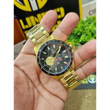 Imagem de Relogio Masculino de Aco MultiFuncao Tuguir Analogico Infinity TGI3704