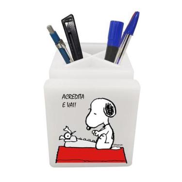 Imagem de Organizador de Mesa Iluminado Peanuts - Snoopy - DECORFUN