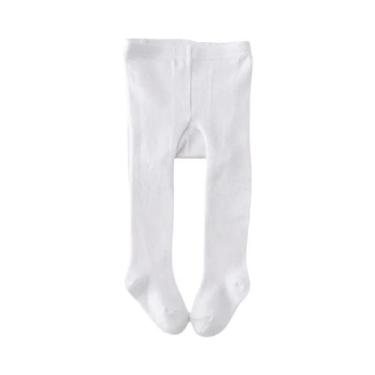Imagem de Meias De Algodão Para Bebês Meninas 0-2 Anos, Leggings Tricotadas Maci