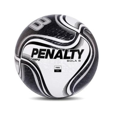 Imagem de Bola de Futebol de Campo 8 X Branco/Preto Penalty - 5212851110-U