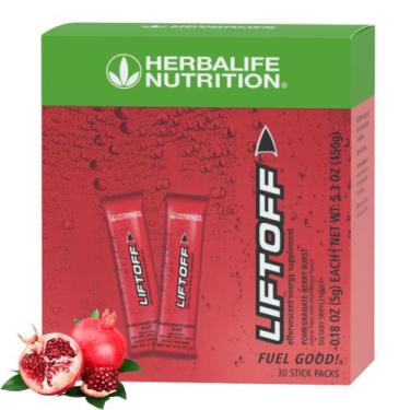 Imagem de Bebida energética Herbalife Liftoff Pomegranate-Berry Burst 30 comprim