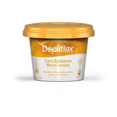 Imagem de Cera Microondas Natural Depilflax 200g