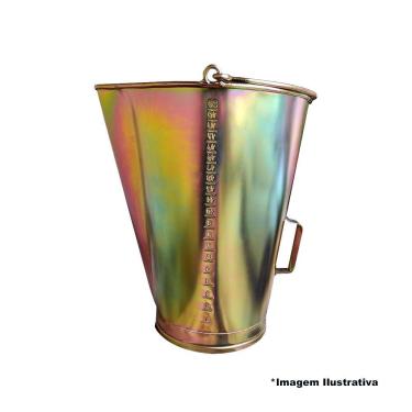 Imagem de Balde Graduado Bicromatizado 10 Litros Lub2027a Lubefer 