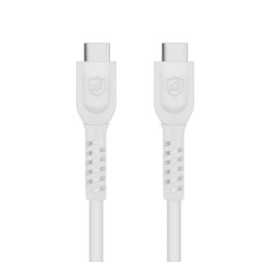 Imagem de Cabo Dual Shock Tipo c / tipo c Branco - 1,2m - GShield