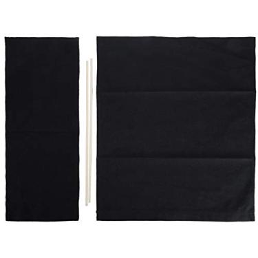 Imagem de 1 conjunto de pano de assento de substitui??o de lona para cadeira de diretor suprimentos para casa acess¨®rios para m¨®veis,capa de lona para cadeira(Black), Pano de assento substitui??o lona par