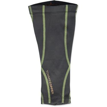 Imagem de Tommie Copper Mangas Performance Calf 2.0, Cinza ardósia/Tecido Sulphur Stich, Grande