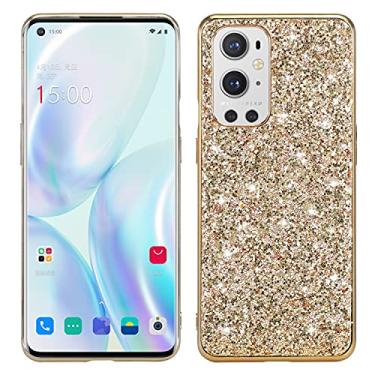 Imagem de YUNCHAO Caixa de telefone Para OnePlus 9 Pro Glitter Powder Pó Iproof À Prova de Caixa de Proteção TPU capa para celular