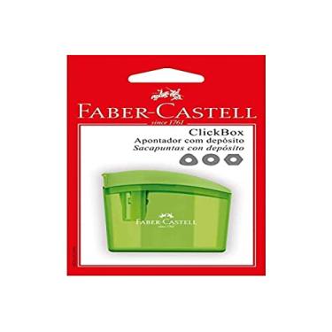 Imagem de Apontador com Depósito, Faber-Castell, SM/CLICKBOX, Clickbox, Cores Sortidas