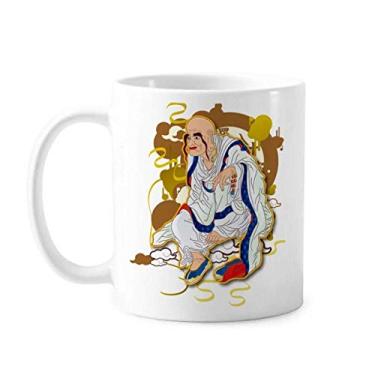Imagem de Caneca Culture Eighteen Arhats Figura Cerâmica Café Porcelana Utensílios de Mesa
