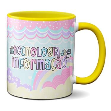 Imagem de Caneca Tecnologia Da Informação Profissional Presente Fofo (Amarela)