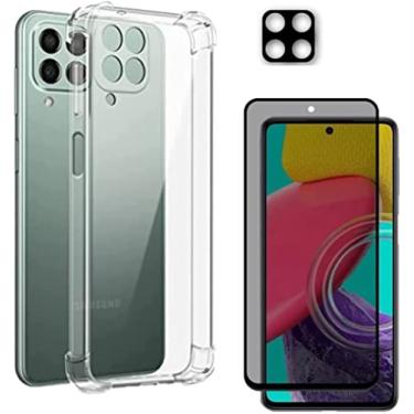Imagem de Capa Capinha Anti Impacto + Película Privacidade + Película de Câmera Para Galaxy M33 5G - (Hard Glass Store)