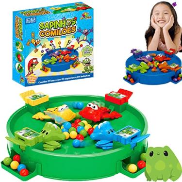 Jogo Hipopótamo Papa Bolinha Come Come Brinquedo Infantil - WE