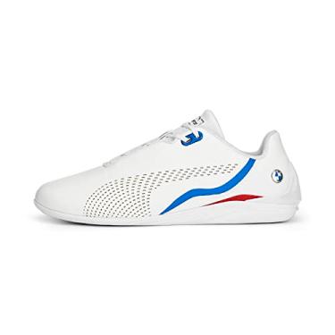 Imagem de Puma BMW M Motorsport Drift Cat Decima Tênis masculino, branco-pop vermelho, branco, 48, Branco, 46