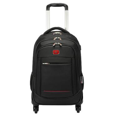 Imagem de TOKSHOP Mochila de Rodinhas Reforçada Compartimento Especial para Notebook 18 Polegadas...