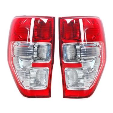 Imagem de Luzes traseiras do carro, lâmpada de freio, lanterna traseira, para Ford Ranger PX T6 MK1 MK2 XLT XL XLS 2011-2018