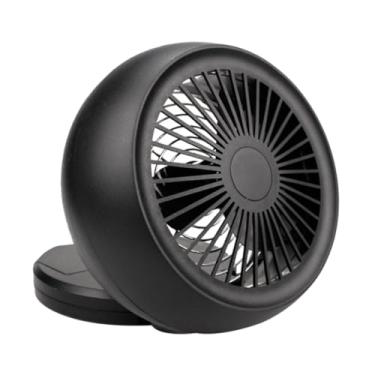 Imagem de Artibetter fãs para casa mini ventilador para mesa mini ventilador para casa fã preto ventilador pequeno ventilador de refrigeração de verão ventoinha USB torre caramujos Leque