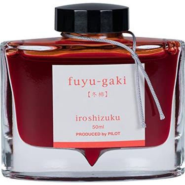 Imagem de PILOT Iroshizuku Tinta Caneta Tinteiro Engarrafada, Fuyu-Gaki, Wint