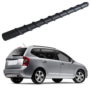 Imagem de Antena de borracha espiral flexível de 17 cm para Kia Rondo (2006-2012), à prova de lavagem de carro - Substituição interna do mastro da antena de bobina de cobre