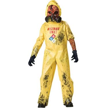 Imagem de InCharacter Costumes, LLC Boys 8-20 Hazmat Hazmat Hazard macacão, Amarelo, 8