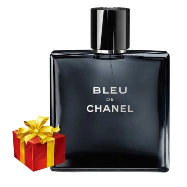 Imagem de Perfume Chanel Bleu 100ml Eau De Toilette Lacrado Com Selo De Garantia Adipec + Item Surpresa Da Loja