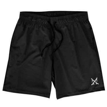 Imagem de Bermuda Praia Elastano Premium Preto WSS Nipe-Masculino
