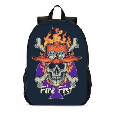 Imagem de MOCHILA ESCOLA INFANTIL JUVENIL ANIME ONE PIECE-Unissex