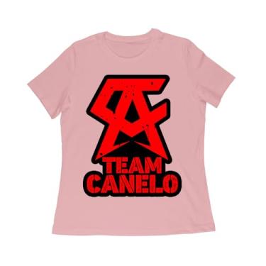 Imagem de Camiseta Team Canelo Alvarez Boxing Champion Supporter - Mostre seu orgulho de lutador, Orquídea, 3G