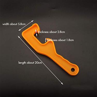 Imagem de Jardinagem Balde de Jardinagem Balde Tampa de Tinta Abridor de Latas Ferramenta de Abertura de Lata de Tinta de Metal Removedor de Tampa de Balde Ferramenta Chave 2 Unidades